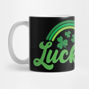 Lucky Vibes Positive Slogan Funny Irish Saint Patrick's Day Mug